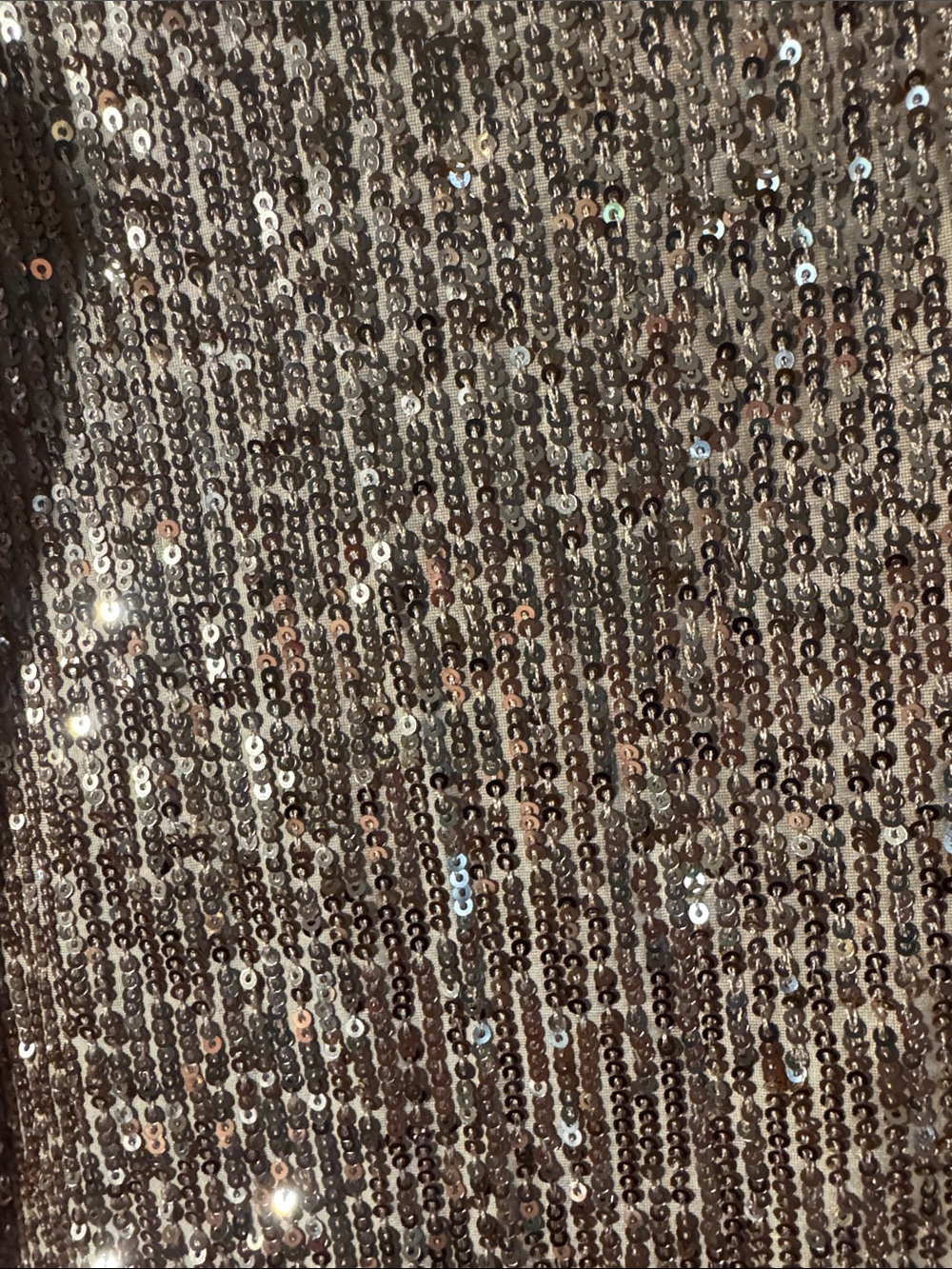 Express Rose Gold Sequin Tank Top - Picture 3 of 5